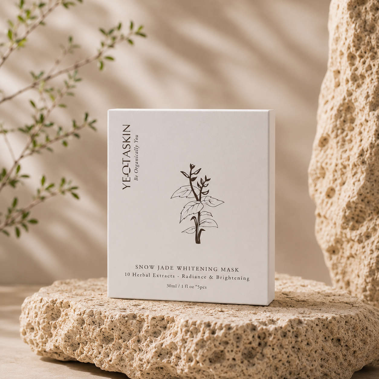YEOTASKIN Snow Jade Whitening Mask
