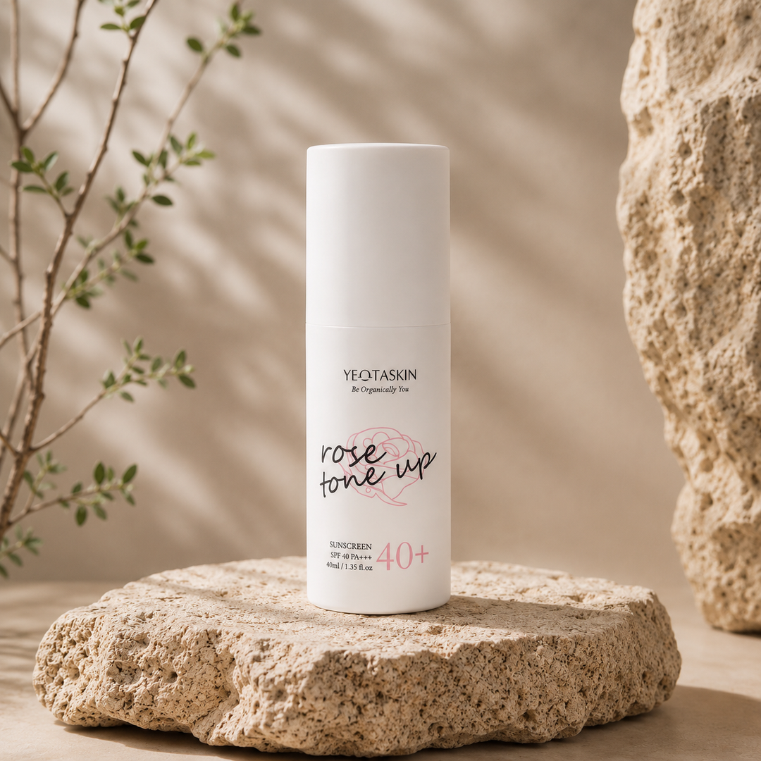 YEOTASKIN Rose Tone Up Sunscreen SPF40 PA+++